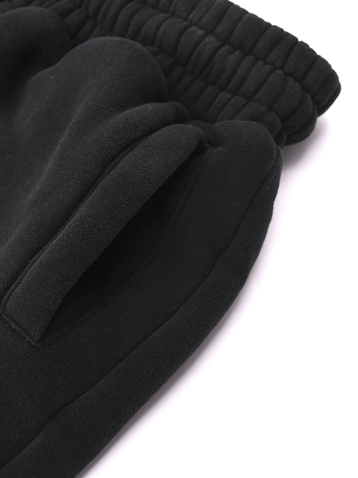 Vintage Washed Frayed Fleece Jogger